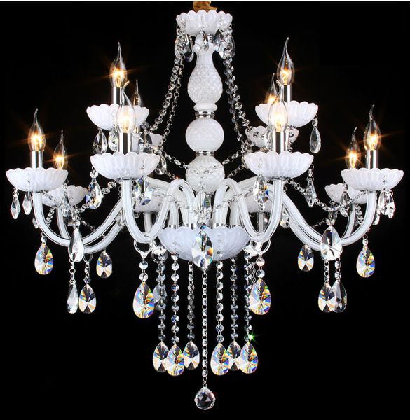 european style crystal chandeliers living room lights modern minimalist bedroom dining chandelier light white candle crystal pendant lamp
european style crystal chandeliers living room lights modern minimalist bedroom dining chandelier light white candle crystal pendant lamp