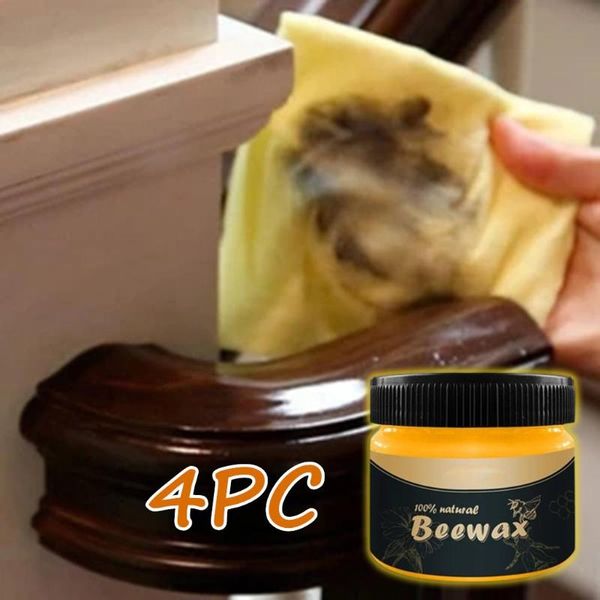 4pc wood seasoning beewax complete solution beeswax furniture care polishing car home cleaning waterproof wear-resistant wax 85g
4pc wood seasoning beewax complete solution beeswax furniture care polishing car home cleaning waterproof wear-resistant wax 85g