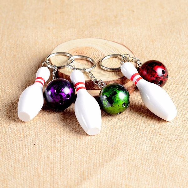 3d bowling ball key chains multiple color casual sporty style men women teenager keyring keychain 4 colors
3d bowling ball key chains multiple color casual sporty style men women teenager keyring keychain 4 colors