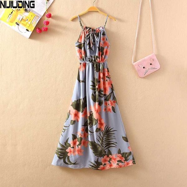 nijiuding women strap dress 2020 summer female print floral vintage sleeveless a-line bohemian beach vest long maxi dresses, Black;gray
nijiuding women strap dress 2020 summer female print floral vintage sleeveless a-line bohemian beach vest long maxi dresses, Black;gray