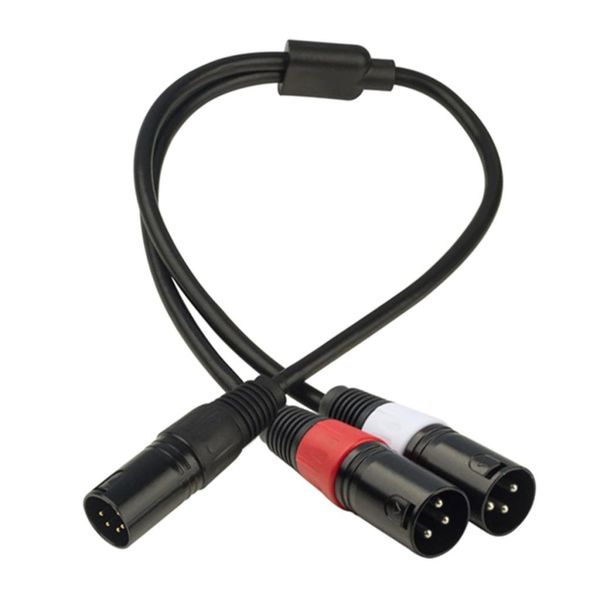 5 pin xlr plug to xlr 3 pin dual socket cable distributor y splitter microphone plug cable 2 xlr sockets
5 pin xlr plug to xlr 3 pin dual socket cable distributor y splitter microphone plug cable 2 xlr sockets