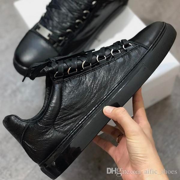 mens arena sneaker designer arena wrinkled low cut sneaker men women trainers brand flats 100% genuine leather party shoes, Black
mens arena sneaker designer arena wrinkled low cut sneaker men women trainers brand flats 100% genuine leather party shoes, Black