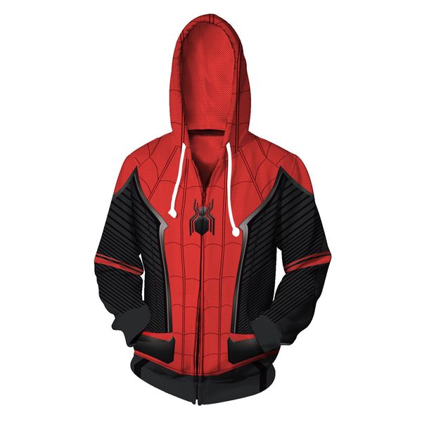mens white designer hoodie sweatshirt sweat coat pullover jackets 3d digital printing return spider-man hooded cardigan sweater, Black
mens white designer hoodie sweatshirt sweat coat pullover jackets 3d digital printing return spider-man hooded cardigan sweater, Black