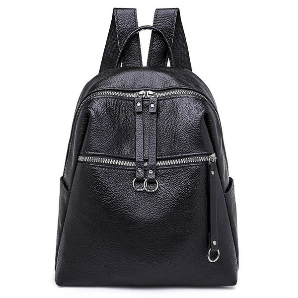 2020 new women's backpack korean version of the women's backpack fashion and simple