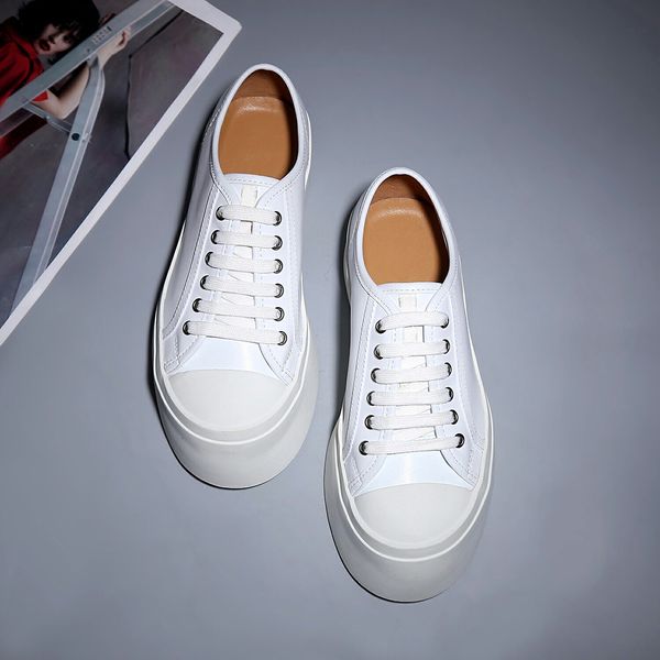 big sneakers men's leather round waterproof high-end designer casual shoes thick bottom wide-brimmed deodorant men's shoes outdoor, Black
big sneakers men's leather round waterproof high-end designer casual shoes thick bottom wide-brimmed deodorant men's shoes outdoor, Black