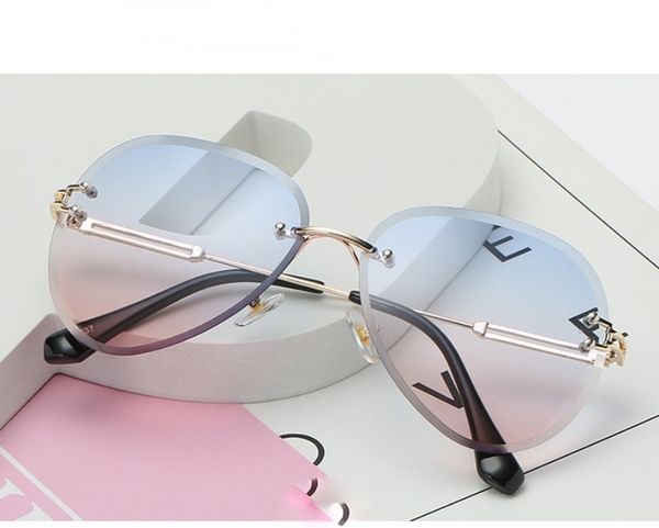 sunglasses rimless pilot fashion sun glasses for women and men gradual colors lenses vintage designer shade eyeglasses, White;black
sunglasses rimless pilot fashion sun glasses for women and men gradual colors lenses vintage designer shade eyeglasses, White;black