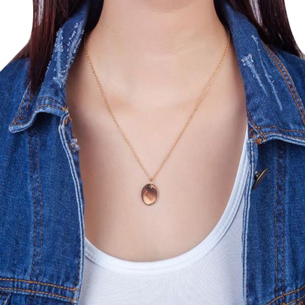 eleple мода круглые вафли ожерелья для женщин из нержавеющей стали 3 цвета золота customized выгравировать цепные ожерелья, Silver
eleple мода круглые вафли ожерелья для женщин из нержавеющей стали 3 цвета золота customized выгравировать цепные ожерелья, Silver