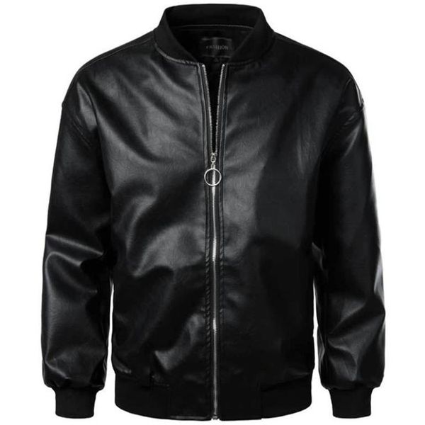 pu мужская кожаная куртка вышитая мужская повседневная кожаная куртка весной и осенью мода, Black
pu мужская кожаная куртка вышитая мужская повседневная кожаная куртка весной и осенью мода, Black
