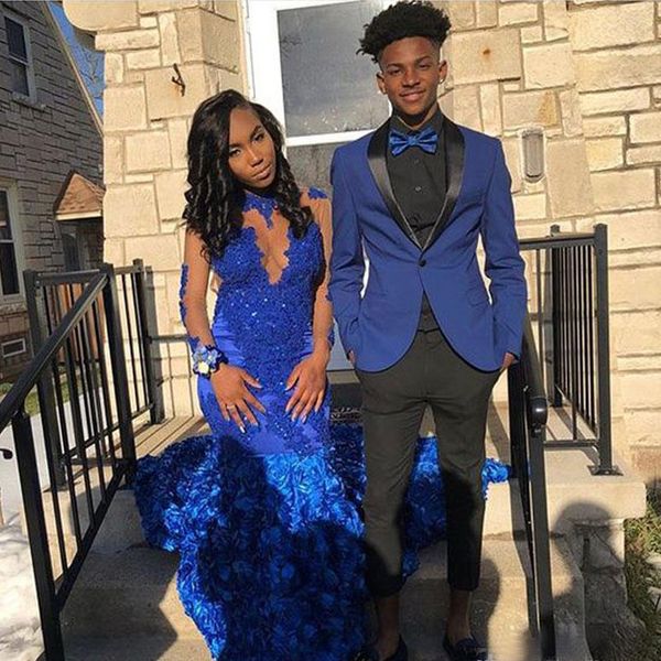 blue men prom wedding suits black shawl lapel male jacket groom tuxedos 2 piece coat pants slim fit costume homme evening party, Black;gray
blue men prom wedding suits black shawl lapel male jacket groom tuxedos 2 piece coat pants slim fit costume homme evening party, Black;gray