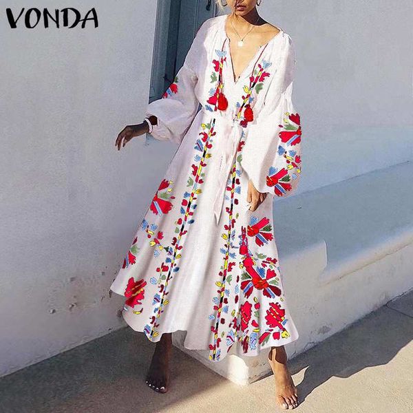vonda 2019 summer long dress floral print bohemian beach dress tunic maxi women evening party sundress vestidos 5xl, Black;gray
vonda 2019 summer long dress floral print bohemian beach dress tunic maxi women evening party sundress vestidos 5xl, Black;gray