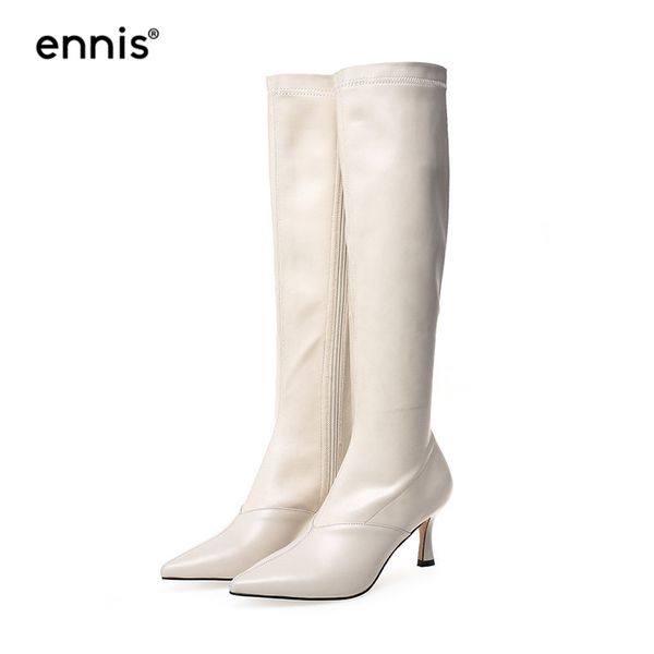 ennis stiletto high heel knee high boots women genuine leather knee boots pointed toe stretch zipper shoes new l911, Black
ennis stiletto high heel knee high boots women genuine leather knee boots pointed toe stretch zipper shoes new l911, Black