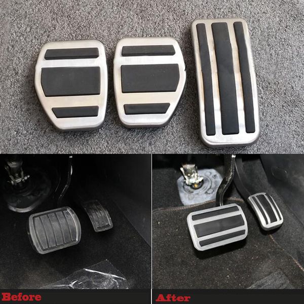dee car accessory stainless steel accelerator brake clutch pedals pad kit for c3 c4 elysee at/mt plate styling stickers
dee car accessory stainless steel accelerator brake clutch pedals pad kit for c3 c4 elysee at/mt plate styling stickers