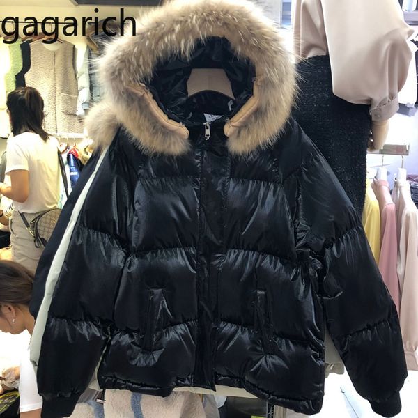 gagarich women parkas winter 2019 new korean style thickened plus size jacket short bright down cotton padded coat female, Black
gagarich women parkas winter 2019 new korean style thickened plus size jacket short bright down cotton padded coat female, Black