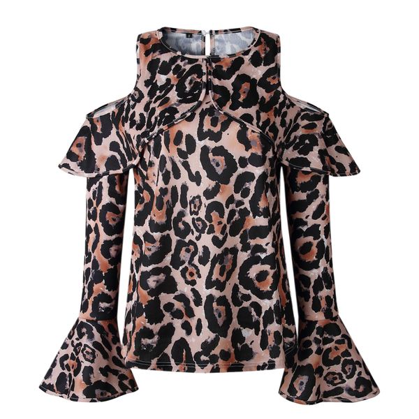 new style personality trend autumn and winter fashion leopard print shoulder-exposed long-sleeved button blouse 100234, White
new style personality trend autumn and winter fashion leopard print shoulder-exposed long-sleeved button blouse 100234, White