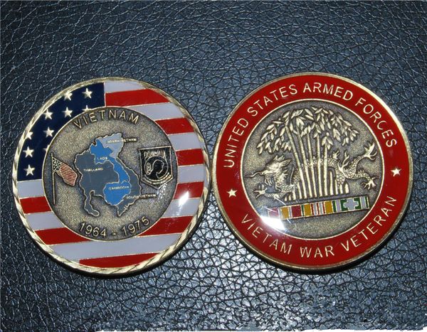 vietnam war veteran / vet army navy marine air force coast guard challenge coin metal crafts gold plated coin business gift
vietnam war veteran / vet army navy marine air force coast guard challenge coin metal crafts gold plated coin business gift