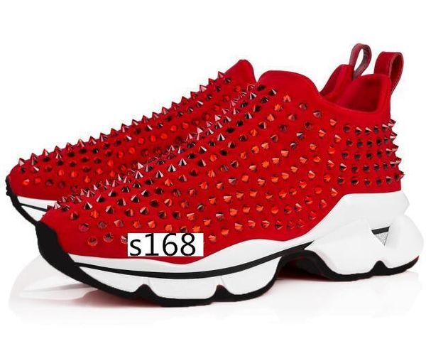 2020 delivery men sneakers red runner donna flat rubber shoes womens red bottom spike luxury shoes flat trainers 8, Black
2020 delivery men sneakers red runner donna flat rubber shoes womens red bottom spike luxury shoes flat trainers 8, Black
