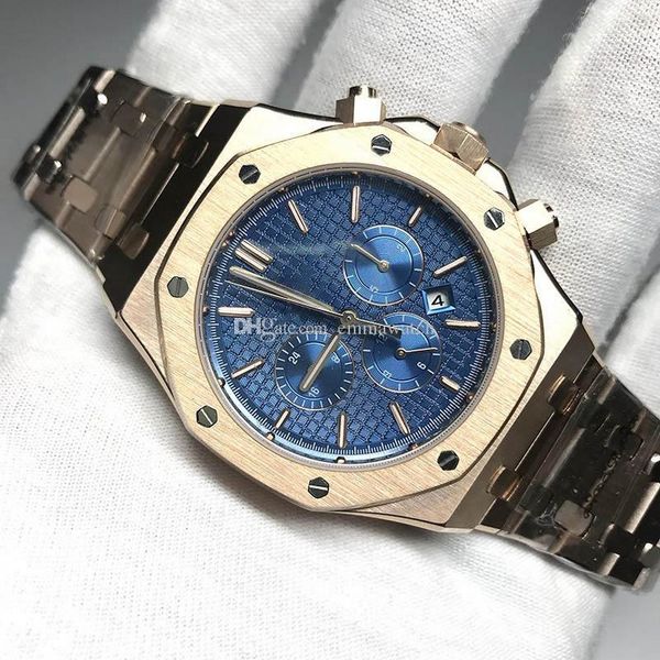 6-pin automatic watch open back royal oak small dial work button available men 41mm tick movement stainless steel watches 796, Slivery;brown
6-pin automatic watch open back royal oak small dial work button available men 41mm tick movement stainless steel watches 796, Slivery;brown