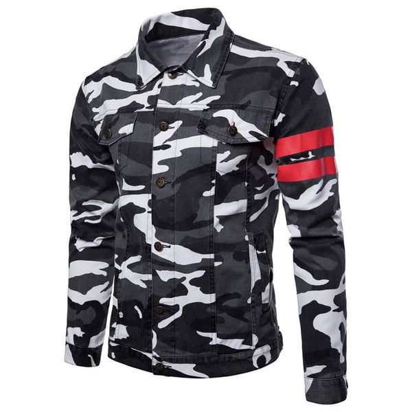 camouflage mens jeans jackets two lines long sleeve cardigan mens jackets two color denim, Black;brown
camouflage mens jeans jackets two lines long sleeve cardigan mens jackets two color denim, Black;brown