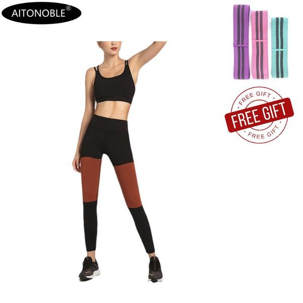 aitonoble 2020 women's yoga suit vest long pants sportwear tracksuit with belt female ladies fitness jumpsuit sport bra set, White;red
aitonoble 2020 women's yoga suit vest long pants sportwear tracksuit with belt female ladies fitness jumpsuit sport bra set, White;red