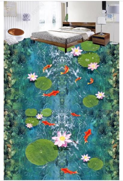custom photo wallpaper waterproof floor painting hd water lotus fish 3d floor tile stickers painting wallpaper living room
custom photo wallpaper waterproof floor painting hd water lotus fish 3d floor tile stickers painting wallpaper living room