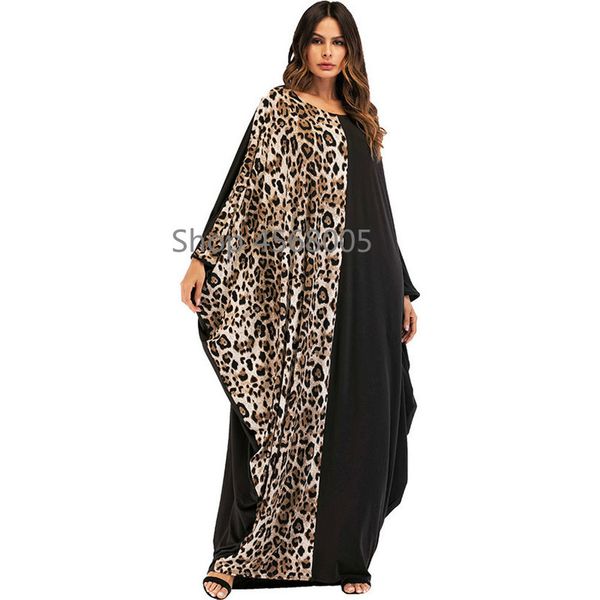 women abaya 2018 new style muslim long dress leopard patchwork dubai kaftan islamic maxi dresses moslim jurken, Red
women abaya 2018 new style muslim long dress leopard patchwork dubai kaftan islamic maxi dresses moslim jurken, Red