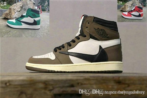 2019 новый 1 retro high og ts sp qs трэвис скотт cactus jack мужчины / женщины / дети баскетбол обувь высокого качества 1s белый красный юнц, Black
2019 новый 1 retro high og ts sp qs трэвис скотт cactus jack мужчины / женщины / дети баскетбол обувь высокого качества 1s белый красный юнц, Black