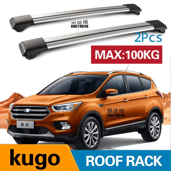 2pcs roof bars for ford kugo 2013+ 2017 2018 aluminum alloy side bars cross rails roof rack luggage cuv suv led
2pcs roof bars for ford kugo 2013+ 2017 2018 aluminum alloy side bars cross rails roof rack luggage cuv suv led