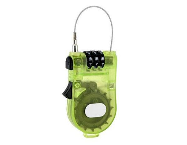 3-digit flexible combination number lock -random color
3-digit flexible combination number lock -random color