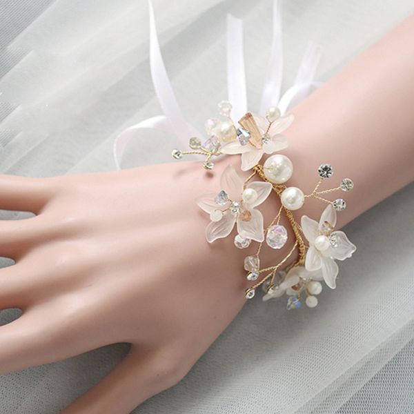 bridal wrist flower beautiful immortal meilan flower handed bracelet gift for wedding bridesmaid sisters group, Black
bridal wrist flower beautiful immortal meilan flower handed bracelet gift for wedding bridesmaid sisters group, Black