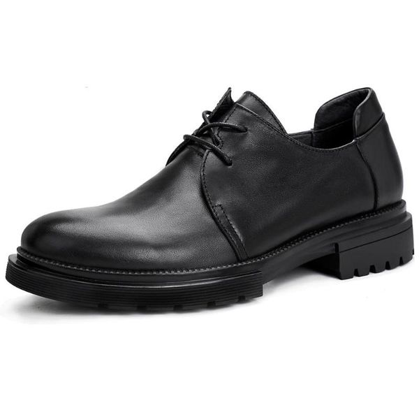 genuine leather business leather shoes men thick bottom breathable casual shoes mens dress all-match cowhide, Black
genuine leather business leather shoes men thick bottom breathable casual shoes mens dress all-match cowhide, Black