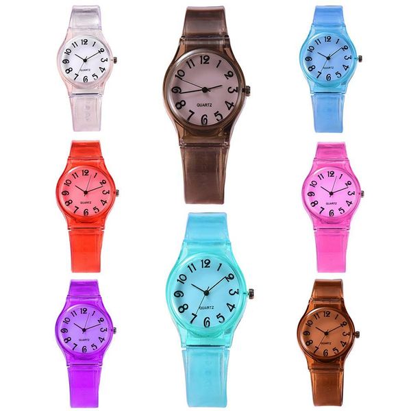 children candy color big number round dial silicone band quartz wrist watch children's silicone straps use school travel gifts qqotg, Blue
children candy color big number round dial silicone band quartz wrist watch children's silicone straps use school travel gifts qqotg, Blue