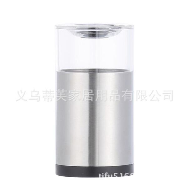 Pepper Mills Stainless Steel Manual Pepper Grinder Simple Pepper Mills Light Salt Grinders with Explosion Proof Acrylic
Pepper Mills Stainless Steel Manual Pepper Grinder Simple Pepper Mills Light Salt Grinders with Explosion Proof Acrylic