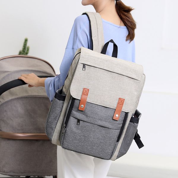diaper bag women's 2019 new style fashion mother's bag korean-style popular versatile multi-functional large capacity shoulder, White
diaper bag women's 2019 new style fashion mother's bag korean-style popular versatile multi-functional large capacity shoulder, White