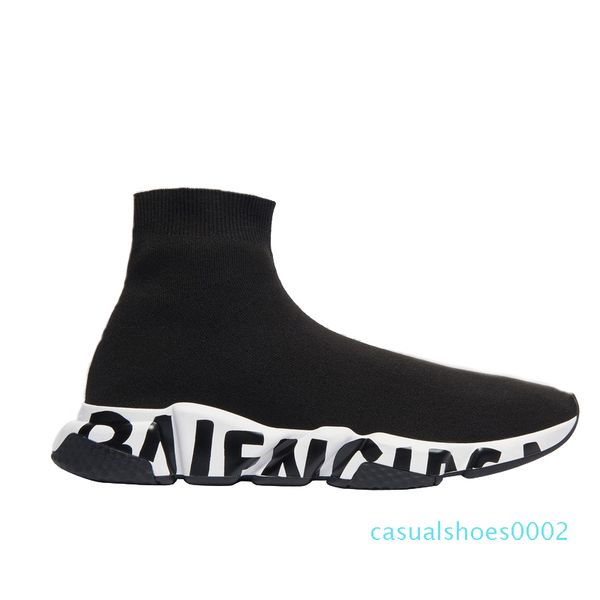2020 designer sneakers speed clearsole black jacquard knit white black graffiti sole flat sock boots casual shoes speed trainer runner c02
2020 designer sneakers speed clearsole black jacquard knit white black graffiti sole flat sock boots casual shoes speed trainer runner c02