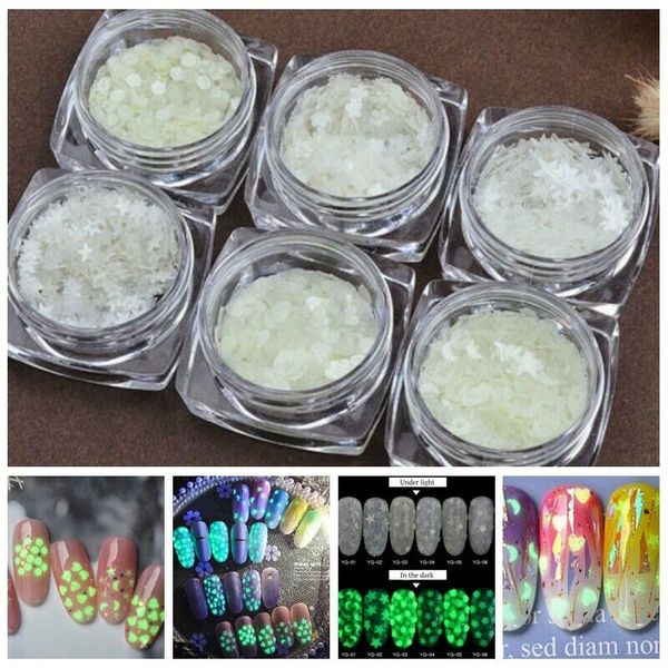 nail sequins fluorescent glitter ultra-thin heart shape flake luminous nail art decorations paillette glow in the dark diy tips, Silver;gold
nail sequins fluorescent glitter ultra-thin heart shape flake luminous nail art decorations paillette glow in the dark diy tips, Silver;gold