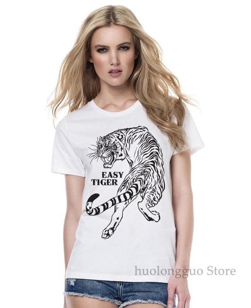 easy tiger graphic quote t shirt amazing quality black men women t shirt 100% cotton men women tee, White;black
easy tiger graphic quote t shirt amazing quality black men women t shirt 100% cotton men women tee, White;black