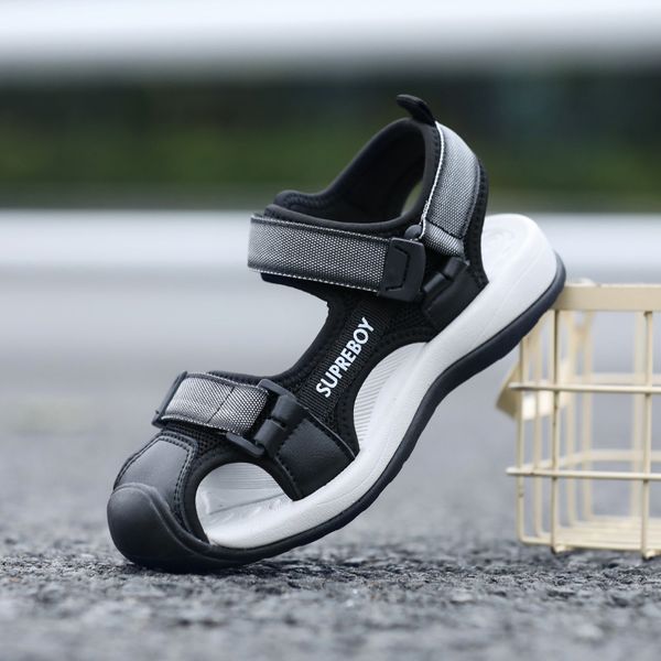 boys sport shoes comfortable sandalia infantil kids sandals beach summer children shoes flats close toe toddler baby, Black;red
boys sport shoes comfortable sandalia infantil kids sandals beach summer children shoes flats close toe toddler baby, Black;red