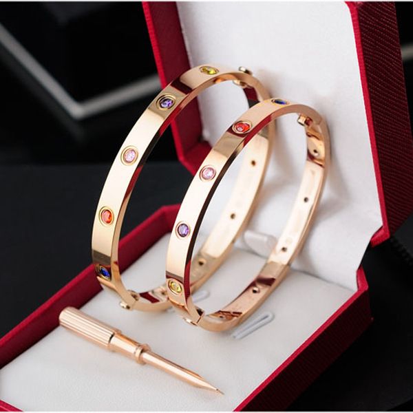 rose gold 316l stainless steel screw bangle bracelet with screwdriver and stone screws with box ing, Golden;silver
rose gold 316l stainless steel screw bangle bracelet with screwdriver and stone screws with box ing, Golden;silver