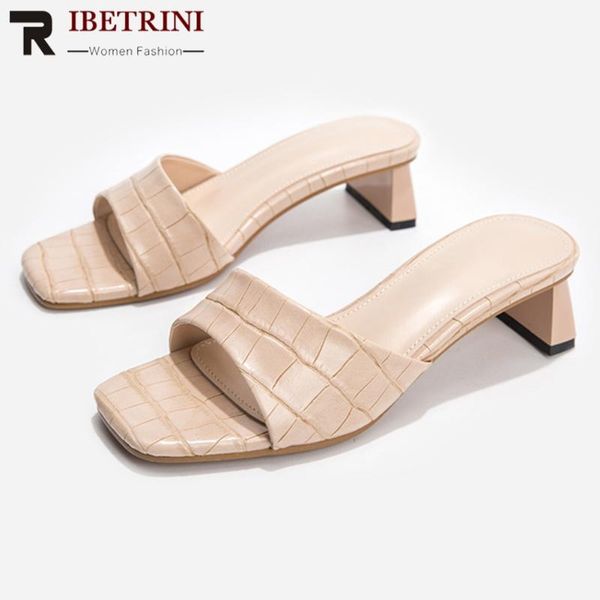 ribetrini female summer elegant concise shoes woman casual daily slip-on slippers women comfort med heels slides, Black
ribetrini female summer elegant concise shoes woman casual daily slip-on slippers women comfort med heels slides, Black