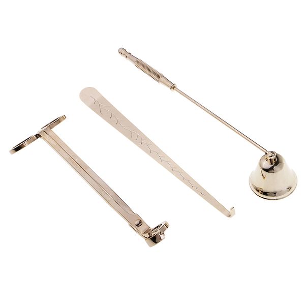 pack of 3 candle accessory tools wick trimmer, wick snuffer wick dipper stainless steel candle caring tools
pack of 3 candle accessory tools wick trimmer, wick snuffer wick dipper stainless steel candle caring tools