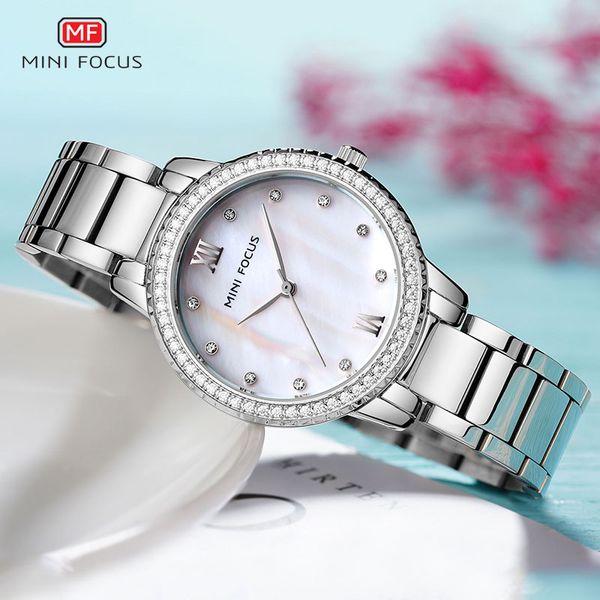 mini focus analogue quartz watches for women stainless steel bracelet waterproof wristwatch for lady woman relogios 0226l silver, Slivery;brown
mini focus analogue quartz watches for women stainless steel bracelet waterproof wristwatch for lady woman relogios 0226l silver, Slivery;brown