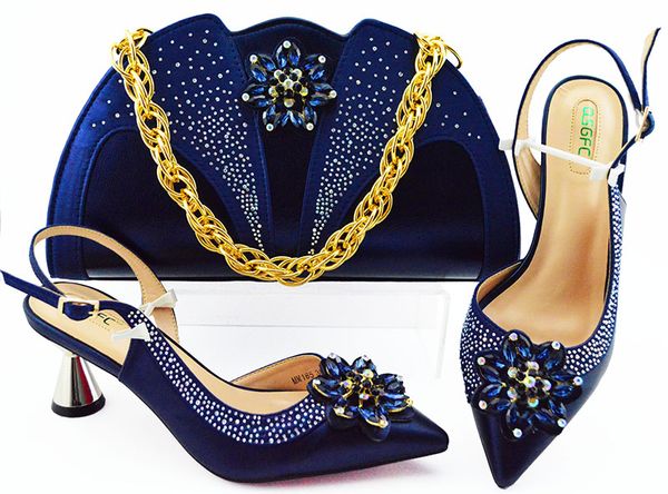 2019 style dark blue african shoe and bag set high heel italian shoe with matching bag selling ladies, Black
2019 style dark blue african shoe and bag set high heel italian shoe with matching bag selling ladies, Black