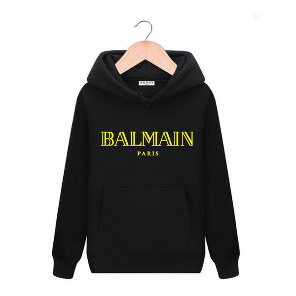 19aw gold/balmain womens men designers pullover sports hooded brand jacket luxury casualbalmain clothing hip hop hoodies sweatshirts, Black
19aw gold/balmain womens men designers pullover sports hooded brand jacket luxury casualbalmain clothing hip hop hoodies sweatshirts, Black
