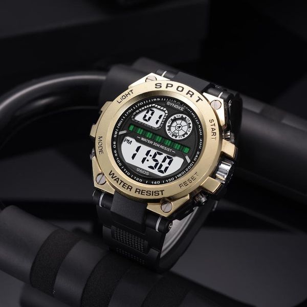 synoke sports men digital watches fashion waterproof alarm clock digital watches luminous chronograph relogio masculino, Slivery;brown
synoke sports men digital watches fashion waterproof alarm clock digital watches luminous chronograph relogio masculino, Slivery;brown