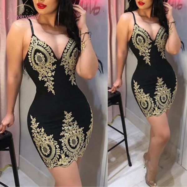 womens bandage bodycon v neck sleeveless embroidery twill arrival dress evening party club short mini dress, Black;gray
womens bandage bodycon v neck sleeveless embroidery twill arrival dress evening party club short mini dress, Black;gray