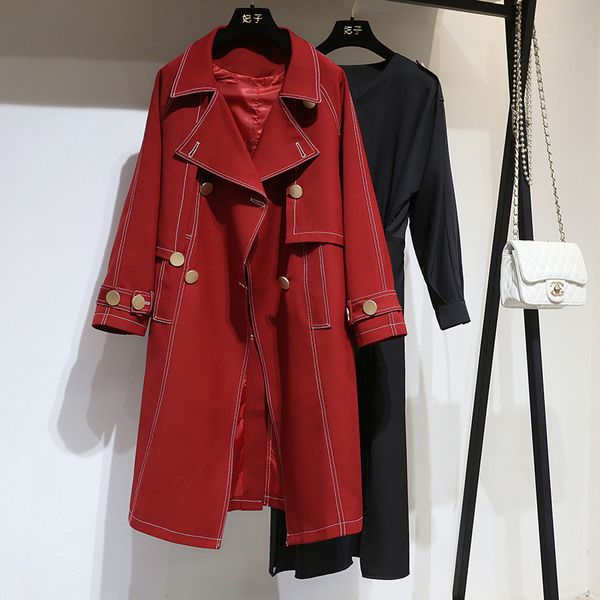 верхняя одежда тренч-пальто классический двубортный женский осень водонепроницаемый высокая мода-бренд красный тренч, Tan;black
верхняя одежда тренч-пальто классический двубортный женский осень водонепроницаемый высокая мода-бренд красный тренч, Tan;black