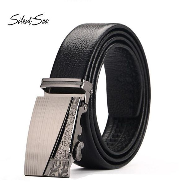 silentsea fashion men belts automatic buckle belt brand genuine leather strap men alloy metal waistband, Black;brown
silentsea fashion men belts automatic buckle belt brand genuine leather strap men alloy metal waistband, Black;brown