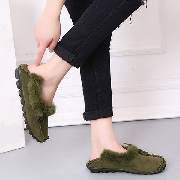 tino kino women fur flat warm winter loafers ladies plus size moccasins lace up female comfort shoes handmade fashion sewing, Black
tino kino women fur flat warm winter loafers ladies plus size moccasins lace up female comfort shoes handmade fashion sewing, Black