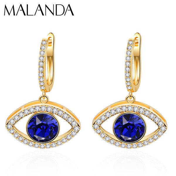 crystals from swarovski evil eye drop earrings for women new fashion gold color elegant dangle earrings wedding party jewelry, Silver
crystals from swarovski evil eye drop earrings for women new fashion gold color elegant dangle earrings wedding party jewelry, Silver