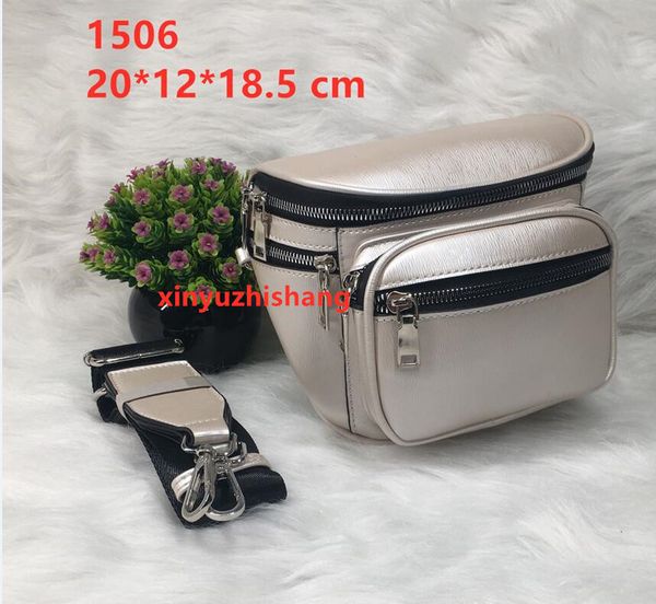 nbd1506#fashion brand waist bag premium pu leather wallet